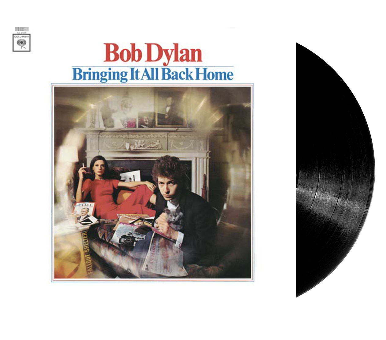 Image of Artwork for Bob Dylan's Bringing It All Back Home (LP)